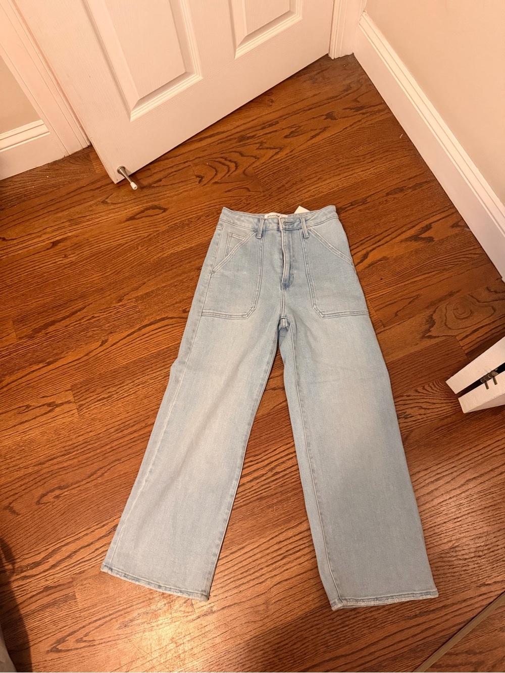 Just Black Light Blue Wide-Leg Women's Jeans